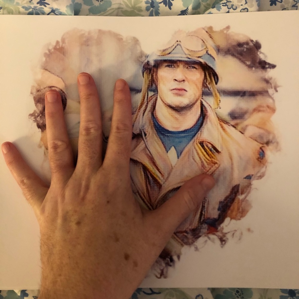 STEVE ROGERS(Captain America) LOVE PRINT